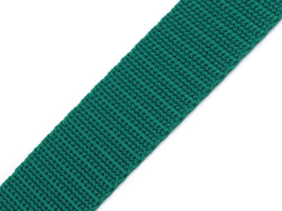 Polypropylene webbing width 30 mm, turquoise, 5 m