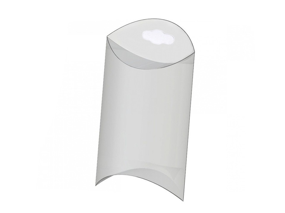 Clear Packaging Box with Hang Hole 5x7 cm (package 50 pc.)