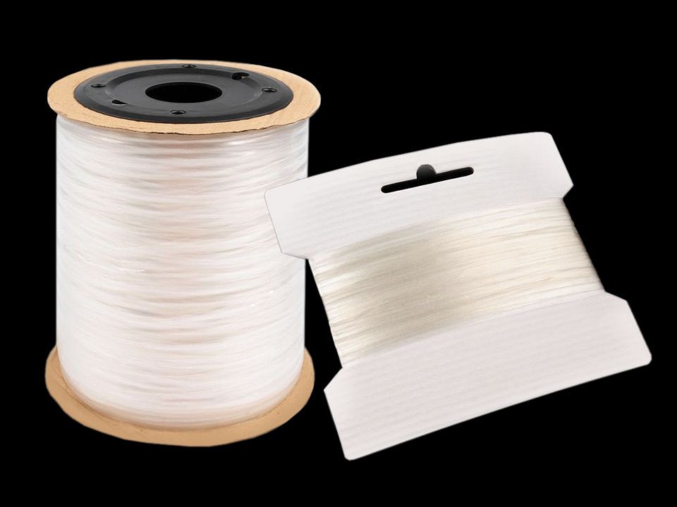 Elastic siliconic, lățime 4 mm (card 20 m) - transparent