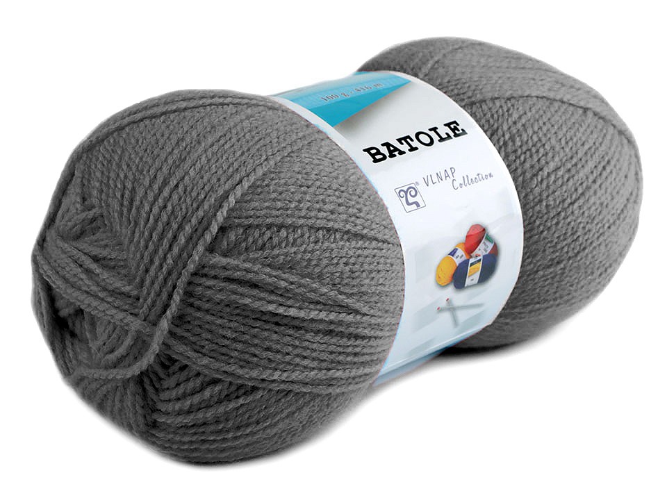 Knitting Yarn Batole 100 g - grey