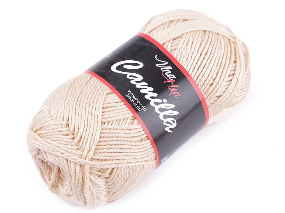 Knitting Yarn Camilla 50 g - ecru