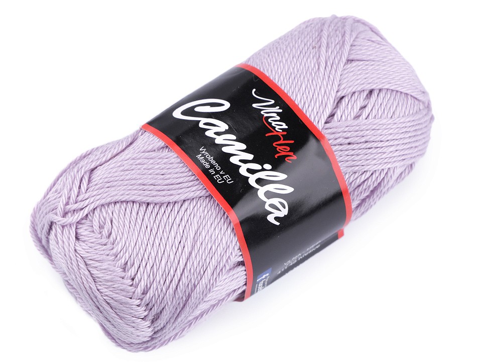 Knitting Yarn Camilla 50 g - lightest purple