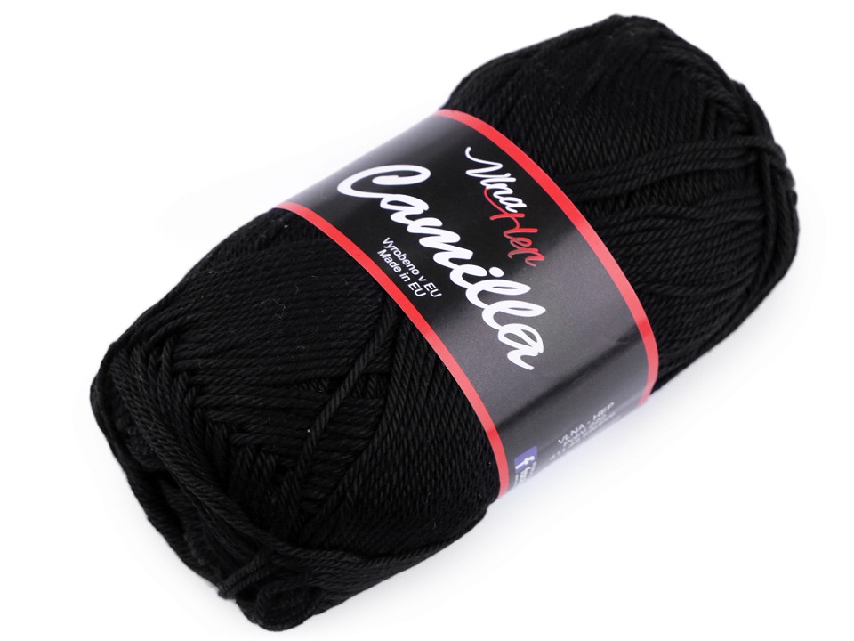 Knitting Yarn Camilla 50 g - black