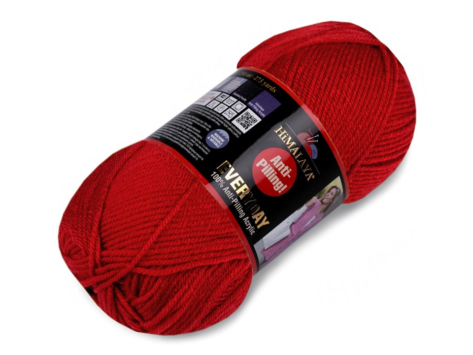 Knitting Yarn Everyday 100 g - red