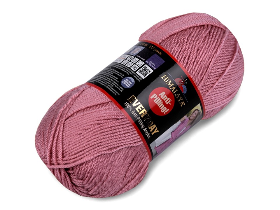 Knitting Yarn Everyday 100 g - vintage pink