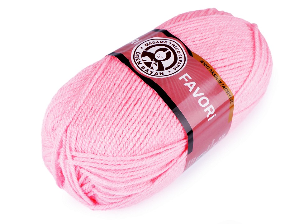 Knitting Yarn Favori 100 g - light pink