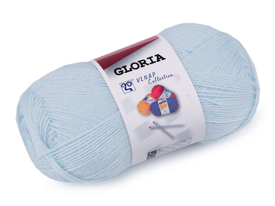 Knitting Yarn Gloria 50 g - blue-violet