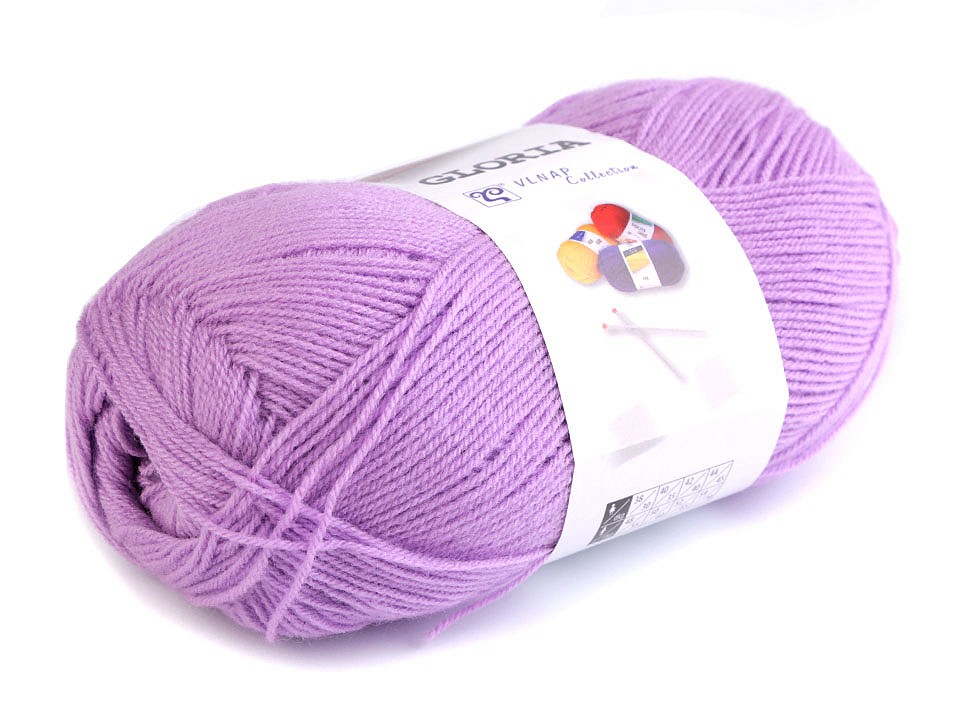 Knitting Yarn Gloria 50 g - light violet