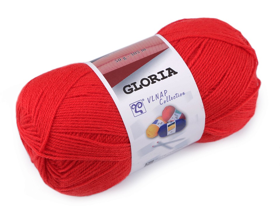 Knitting Yarn Gloria 50 g - red