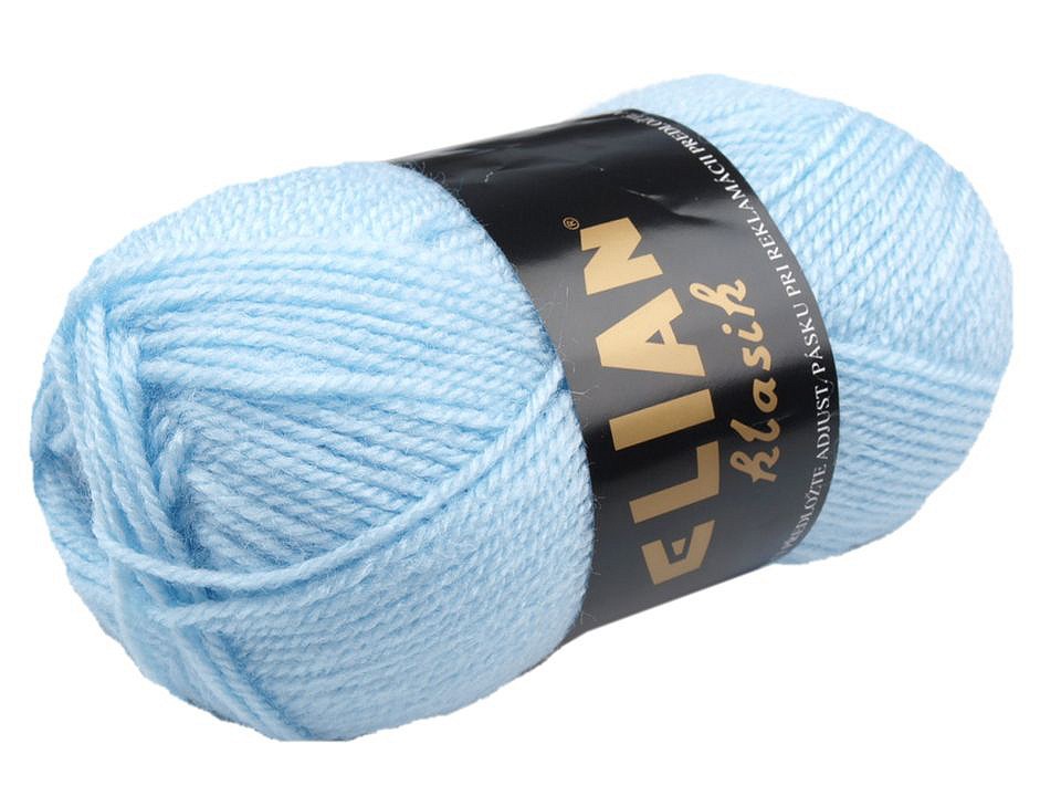 Knitting Yarn 50 g Elian Klasik - blue ice