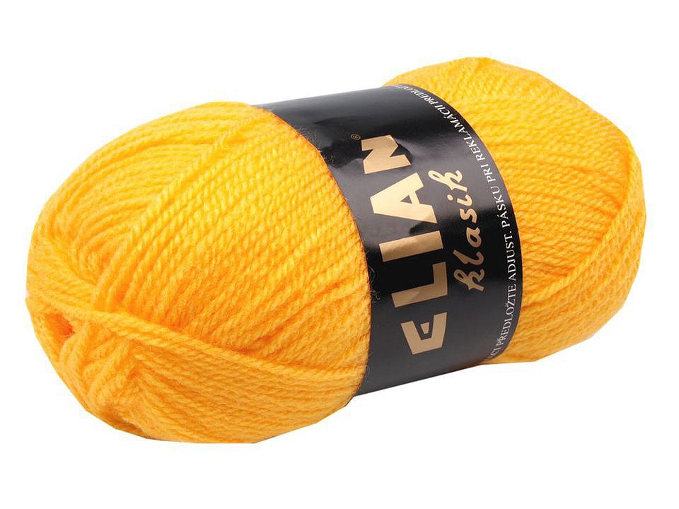 Knitting Yarn 50 g Elian Klasik - yellow