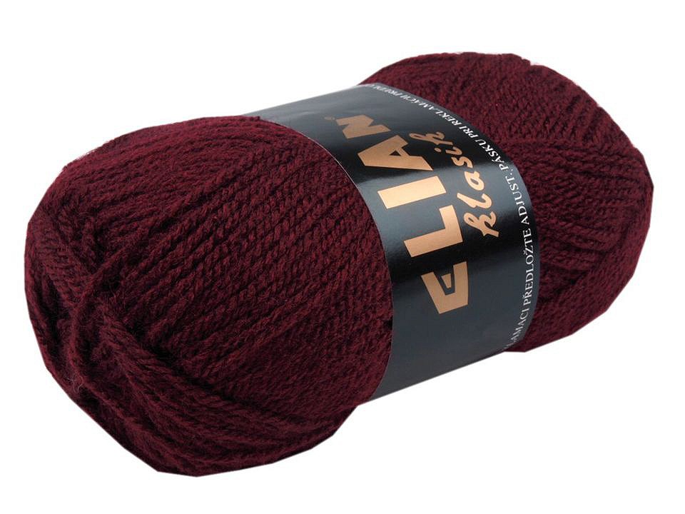 Knitting Yarn 50 g Elian Klasik - plum