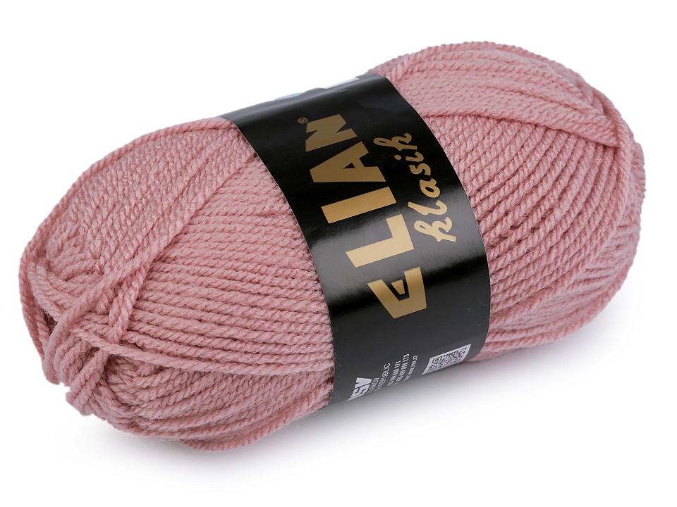 Knitting Yarn 50 g Elian Klasik - vintage pink light