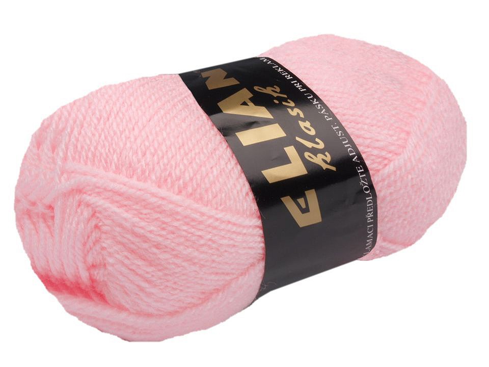 Knitting Yarn 50 g Elian Klasik - baby pink