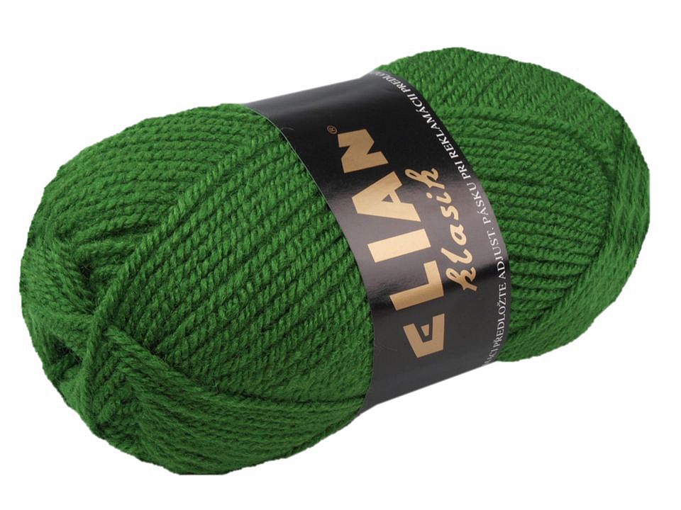 Knitting Yarn 50 g Elian Klasik - green