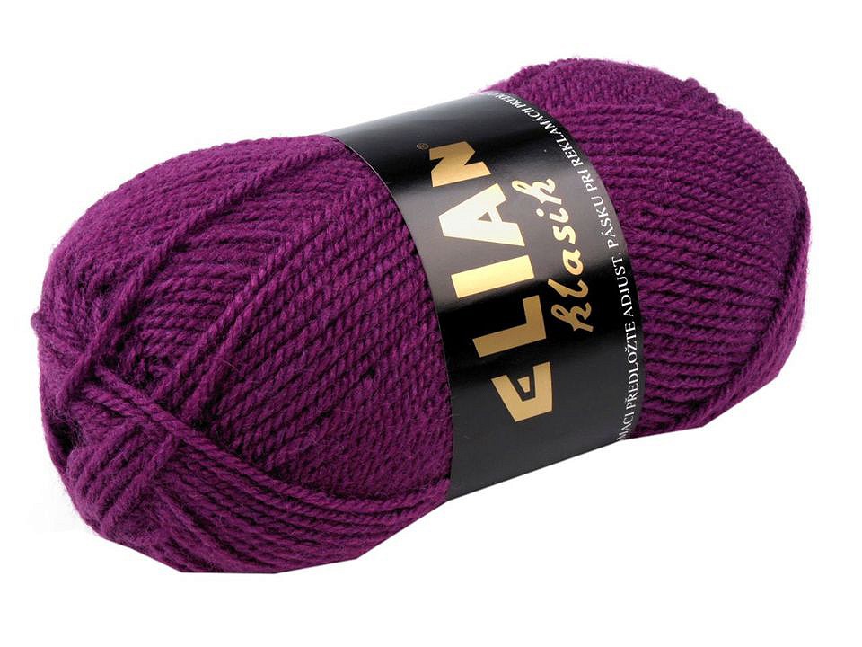 Knitting Yarn 50 g Elian Klasik - violet