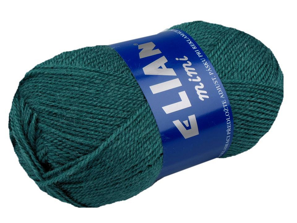 Knitting Yarn 50 g Elian Mimi - dark green