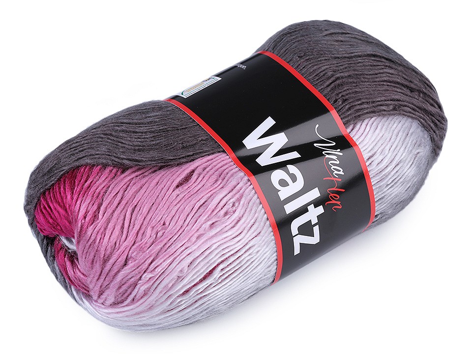 Knitting Yarn Waltz 100 g, grey