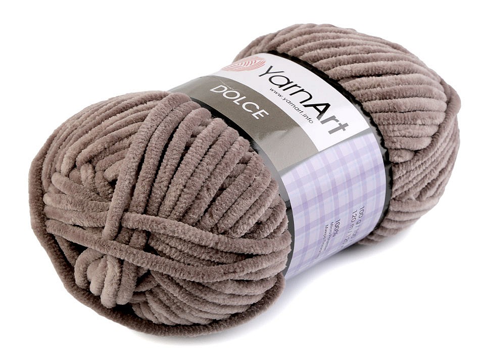 YarnArt 100g Dolce, darkbeige