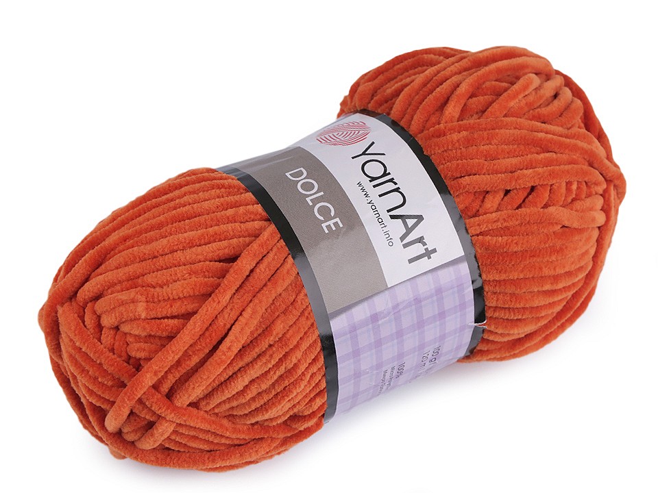 YarnArt 100g Dolce, light rust