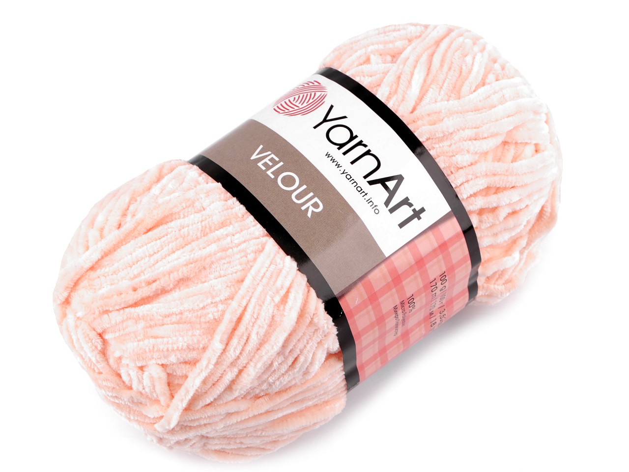 Knitting Yarn Velour 100 g, red light