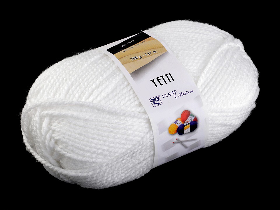 Knitting Yarn 100 g Yetti - white