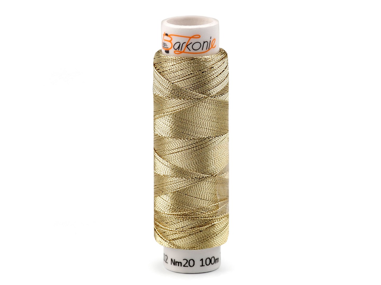 Metallic Thread Elisabeth 1; 100 m, gold lt.