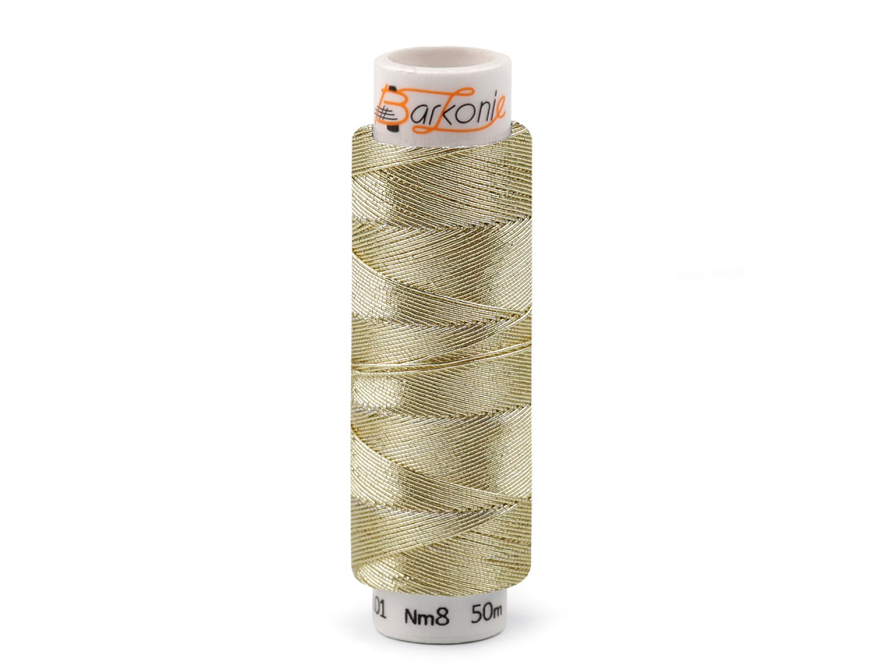 Metallic Thread Elisabeth 3; 50 m, gold lt.