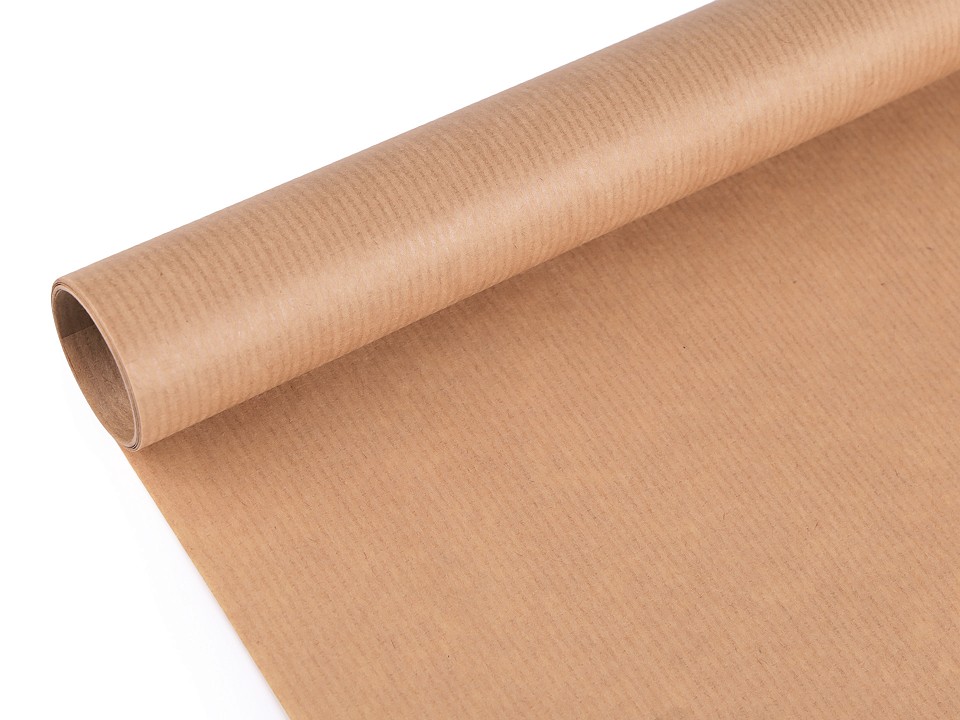 Wrapping Paper 0.7x2 m - natural brown