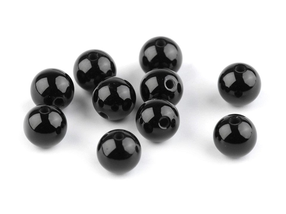 Mineral Beads Onyx Ø6 mm (package 10 pc.)