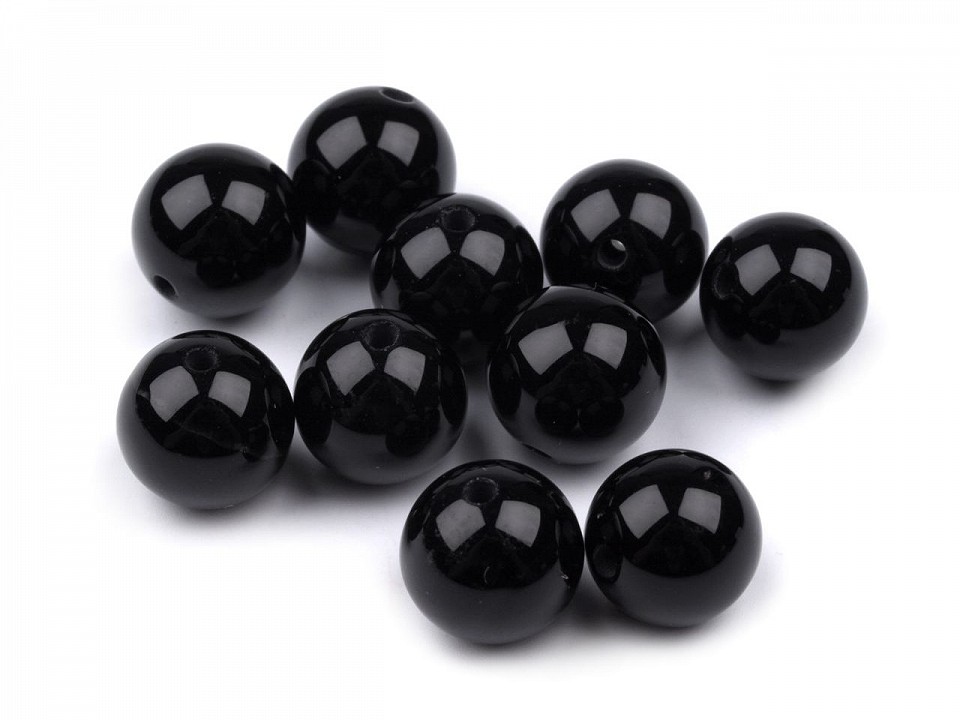 Mineral Beads Onyx Ø8 mm (package 10 pc.)