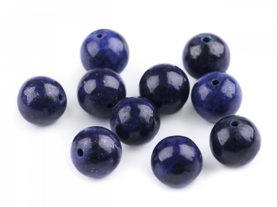 Mineral / Gemstone Beads Sodalite Ø8 mm (package 12 pc.)