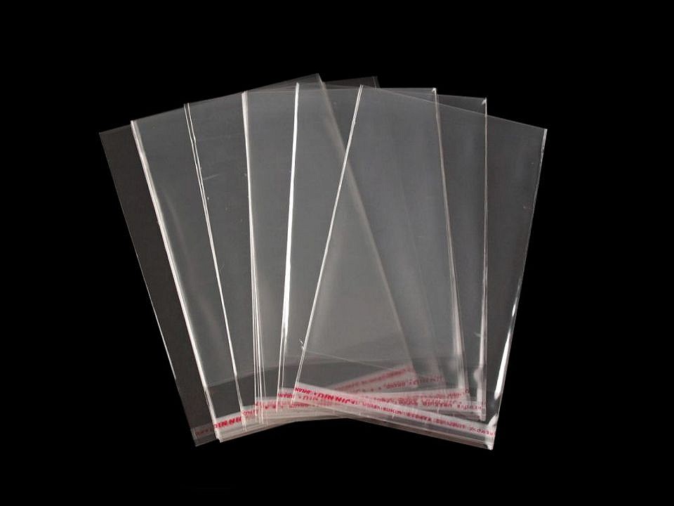 Clear Plastic Self-adhesive Seal Bags 7x10 cm (package 100 pc.)