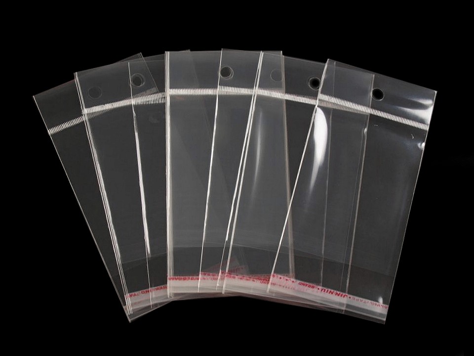 Clear Plastic Self-Adhesive Seal Bags 7x9 cm (package 100 pc.)