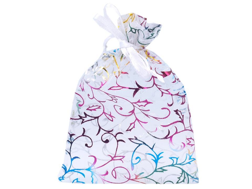 Organza Gift bag 8.5x12.5 cm colour lurex (package 10 pc.)