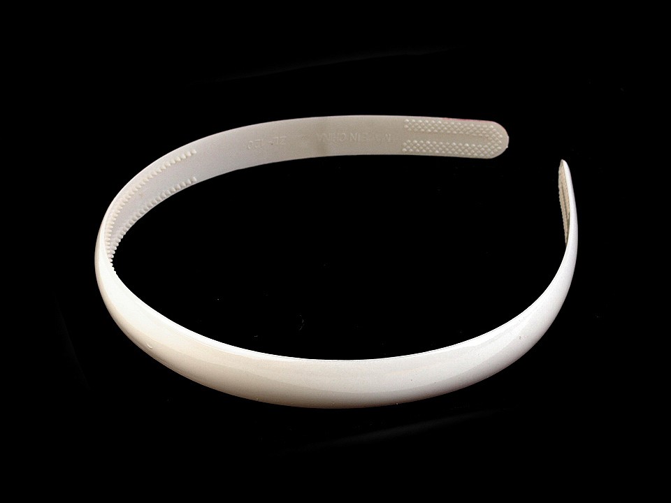 Plastic Headband, creamy light