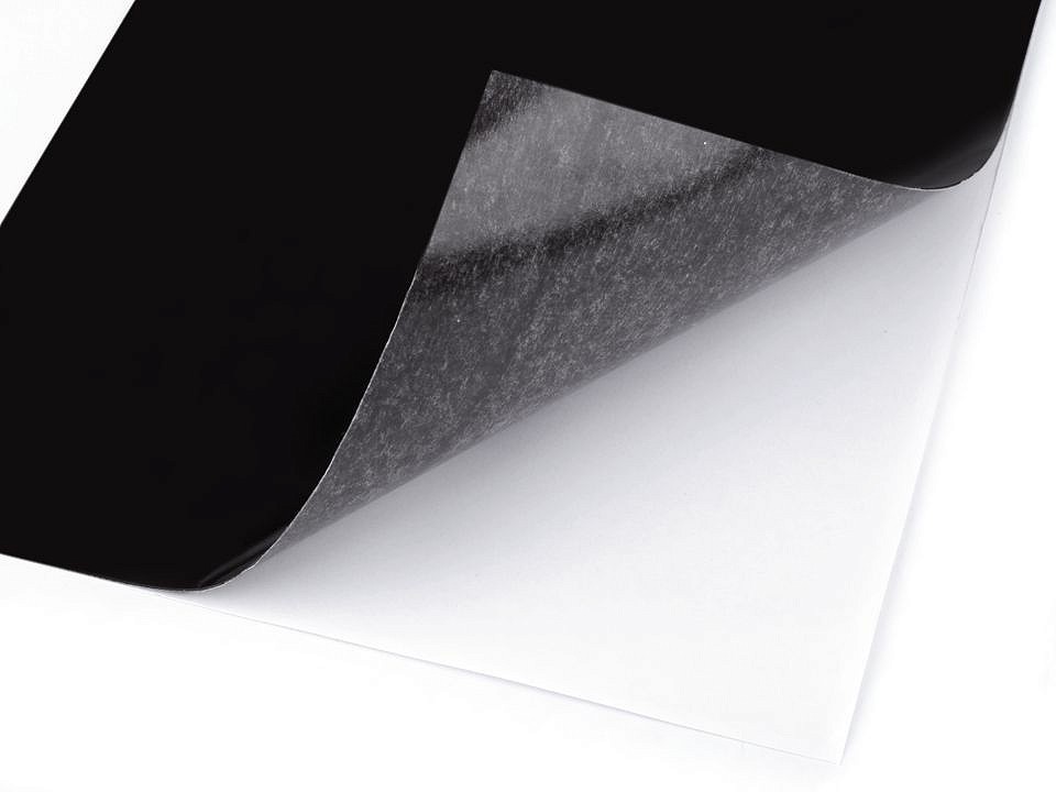 Self-adhesive Magnetic Foil A4, black