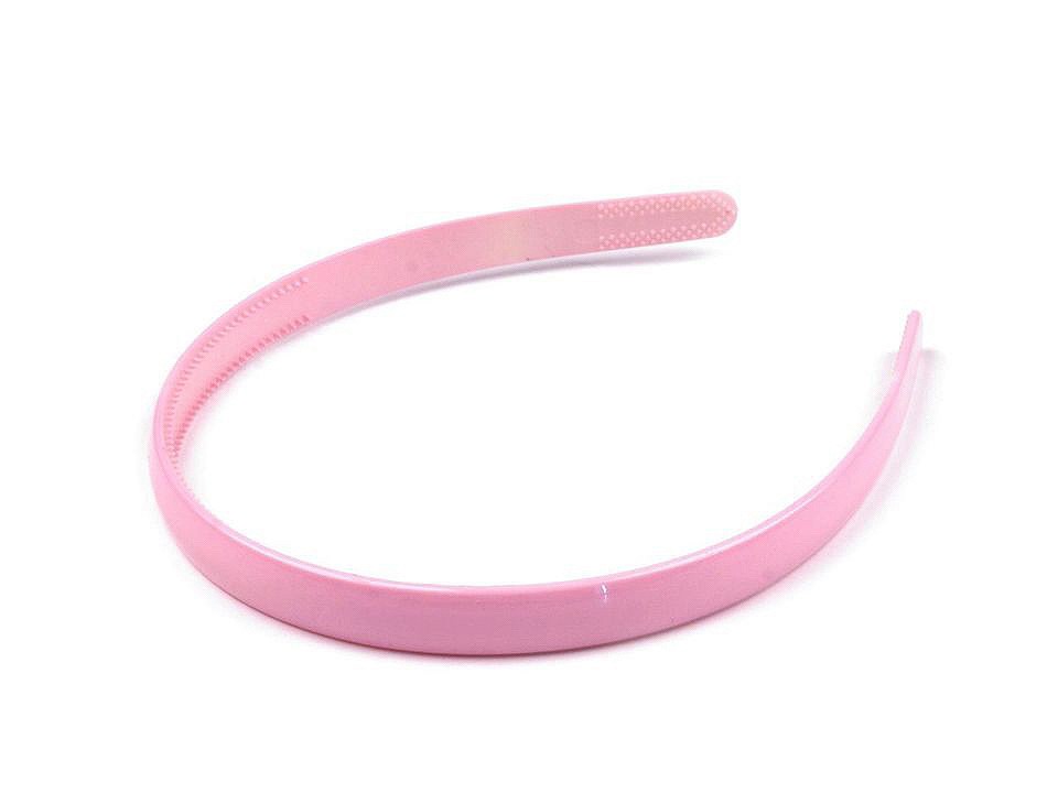 Plastic Headband, pink middle