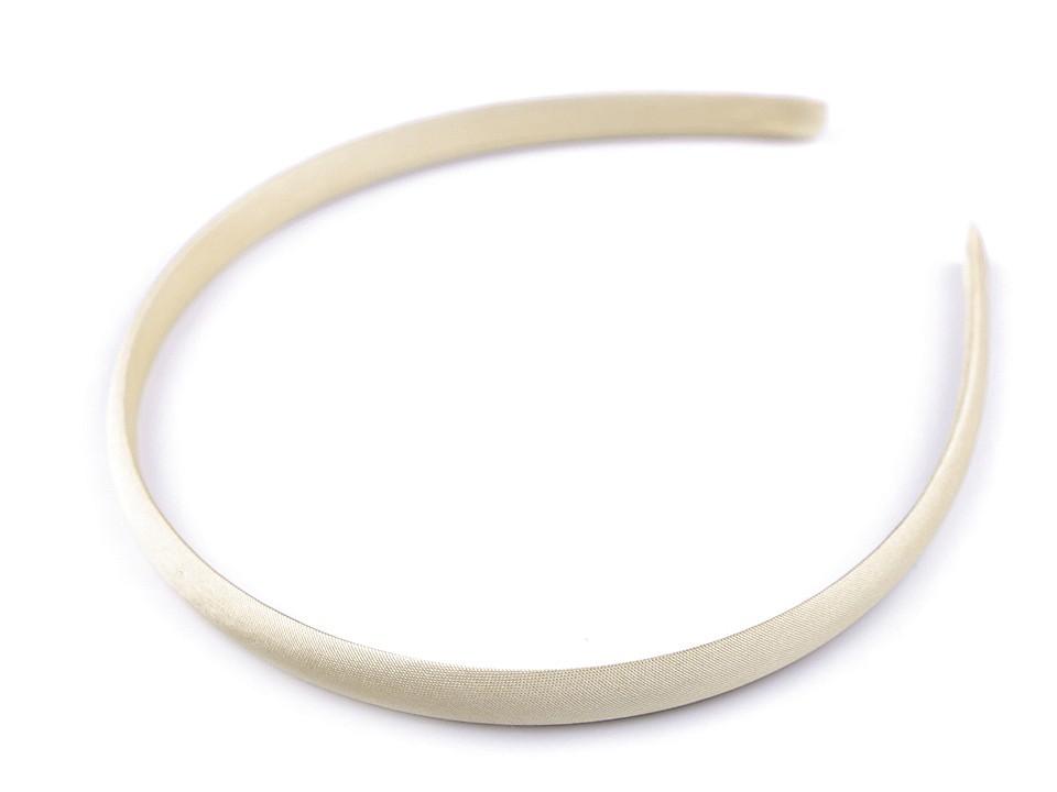 Satin Headband, cream