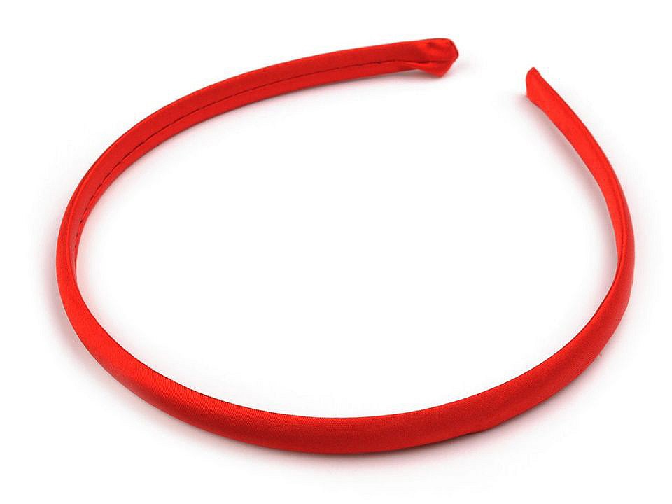 Satin Headband, red