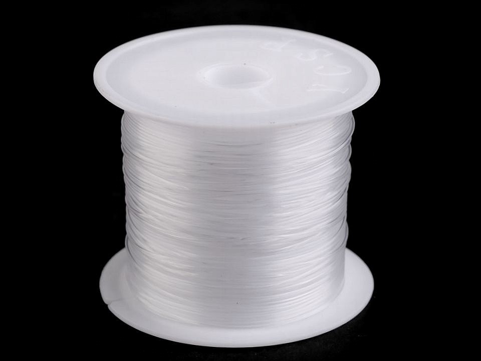 Clear / Invisible Nylon Thread Ø0.6 mm, Transparent