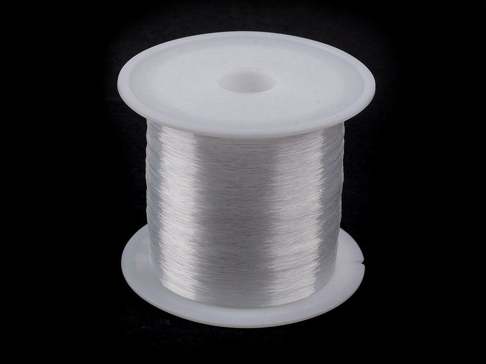 Clear / Invisible Nylon Thread Ø0.18 mm, Transparent