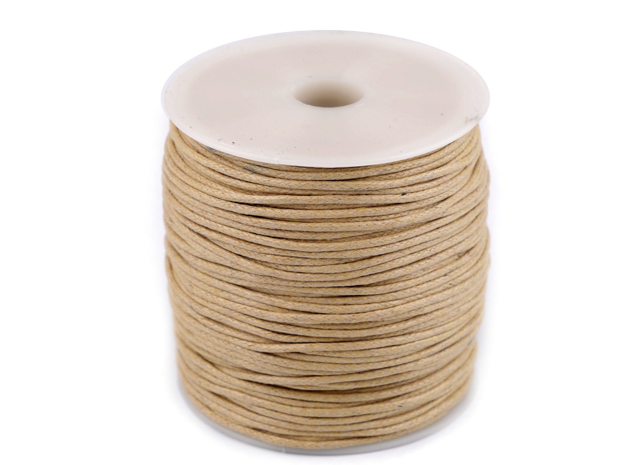 Cotton Waxed Cord Ø1,5-2 mm, dark rye