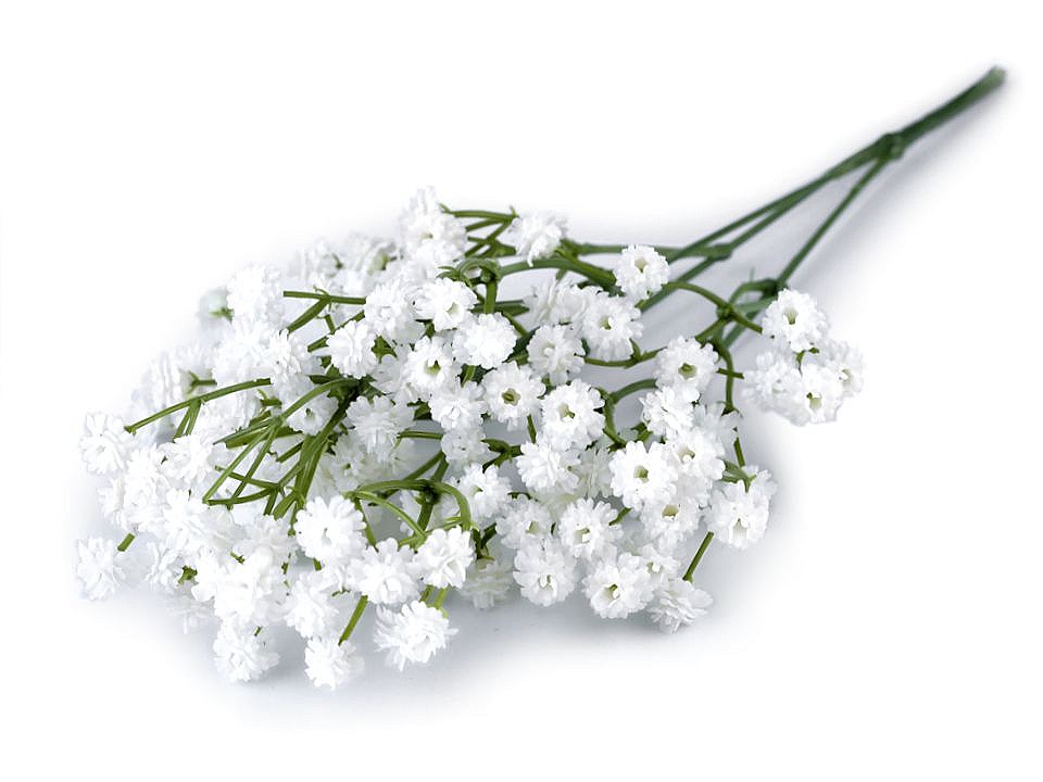 Artificial Babys Breath Plant Flower, white