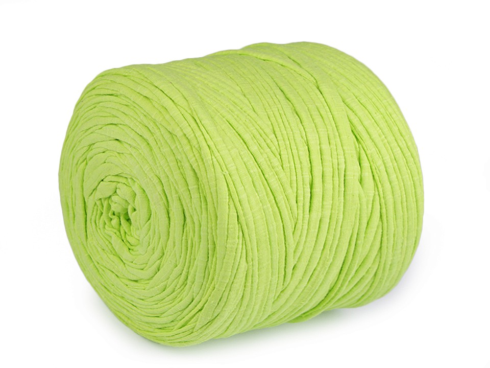 Bandă de tricotat Spaghetti, 650-700 g - verde deschis