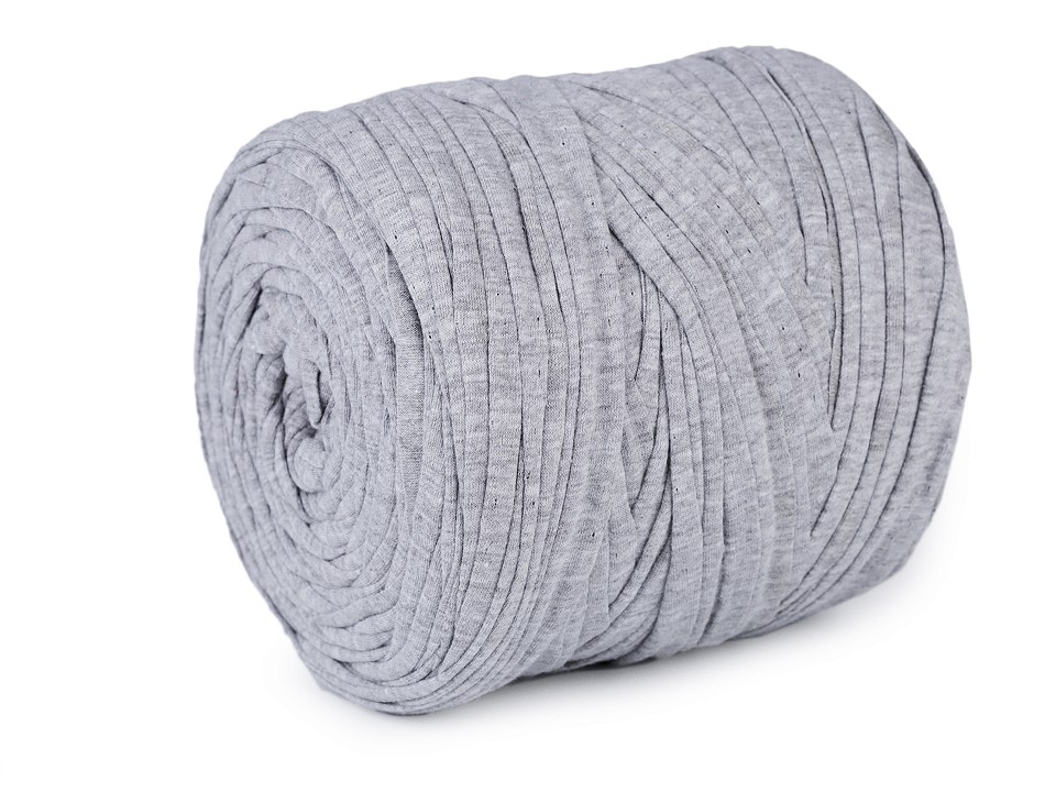 T-Shirt / Spaghetti Yarn 700 g - lightgrey - different shades, 1 Buc.