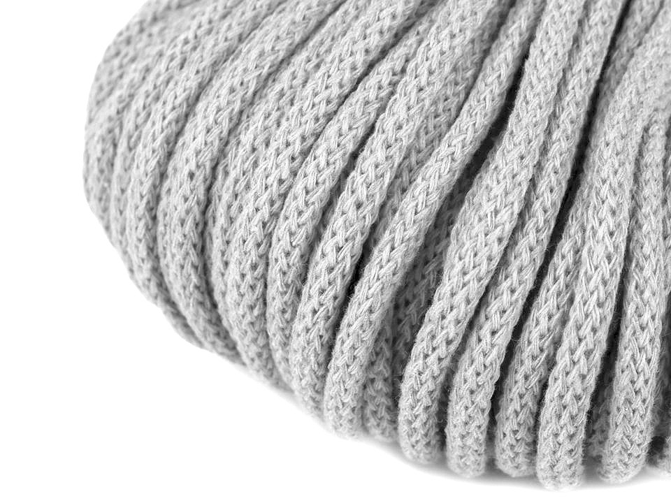 Cord / String Yarn Ø5 mm - dove grey, 10 ml.